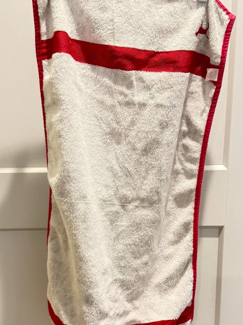 Vintage VS PINK Leopard Print Pink Trim Hand and Bath Towel Matching Set